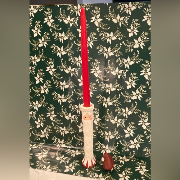 Santa Candlestick - Picture 2 of 4